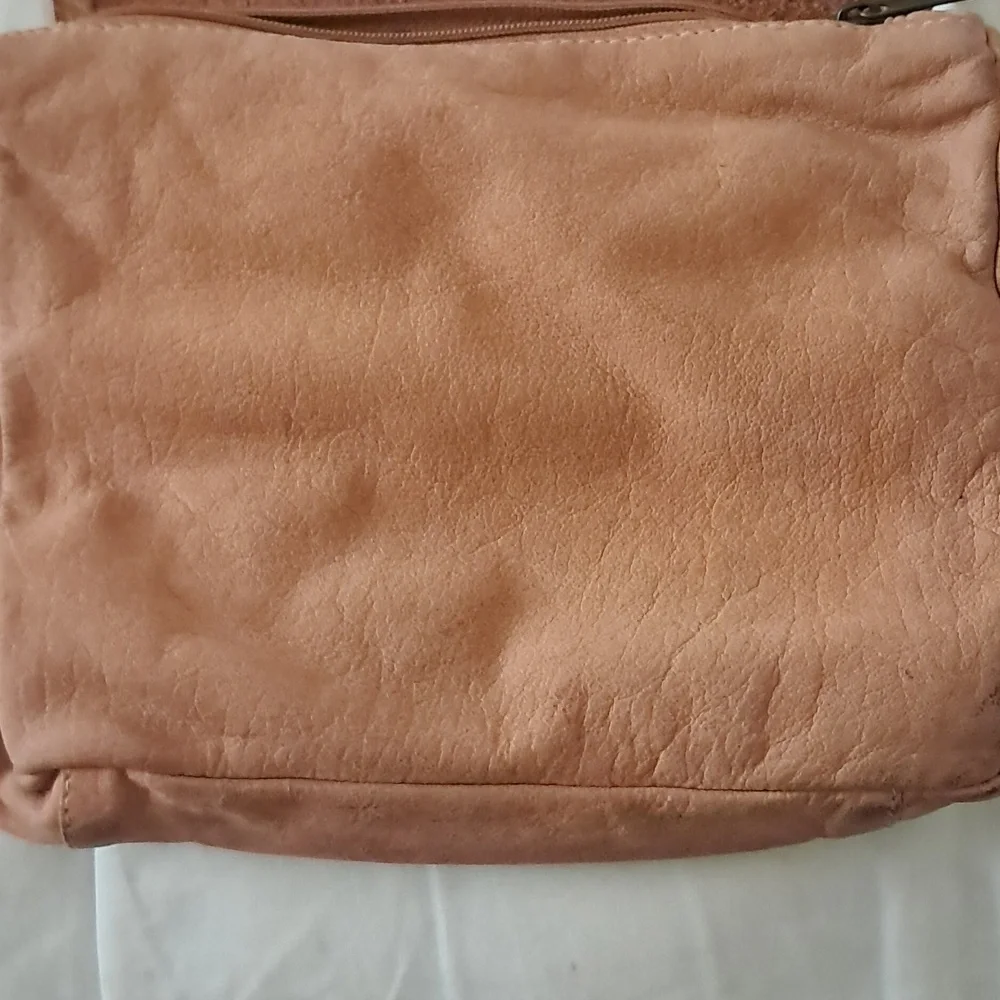 Hand Made American Indian Suede Leather Bag - Picture 4 of 9